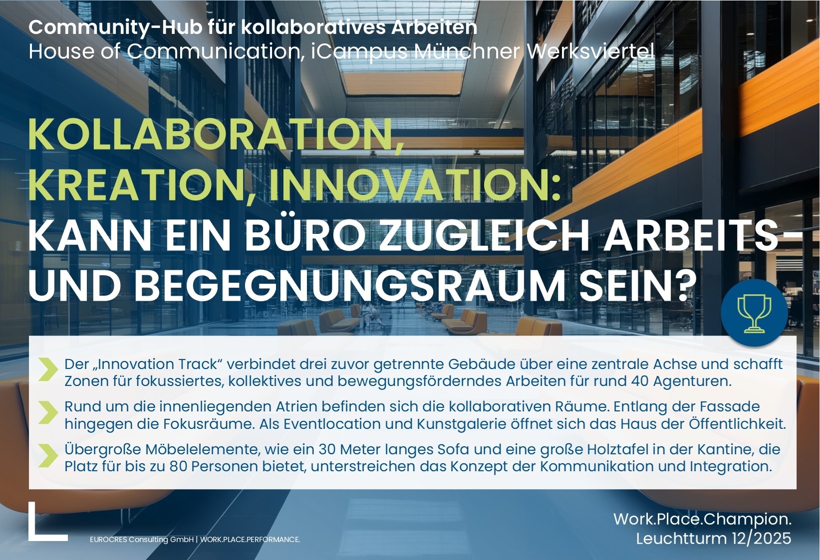 Kann ein Büro zugleich Arbeits- und Begegnungsraum sein?