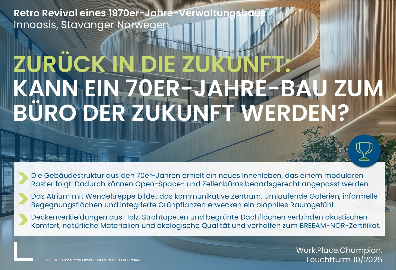 Kann ein 70er-Jahre-Bau zum Büro der Zukunft werden?